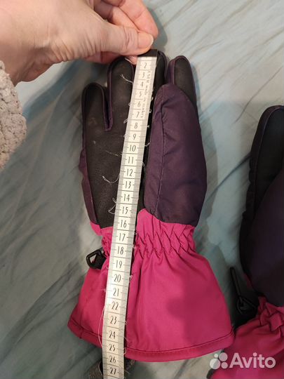 Перчатки теплые для девочки