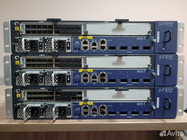 Маршрутизаторы Juniper MX5/MX80 + лицензии