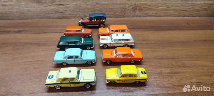 Коллекционные машинки СССР