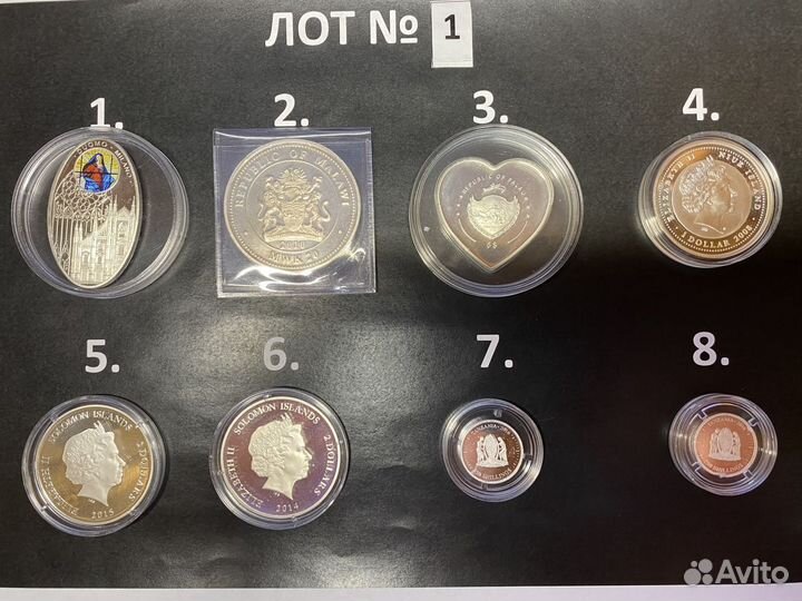 Серебряные инвестиционные монеты пруф