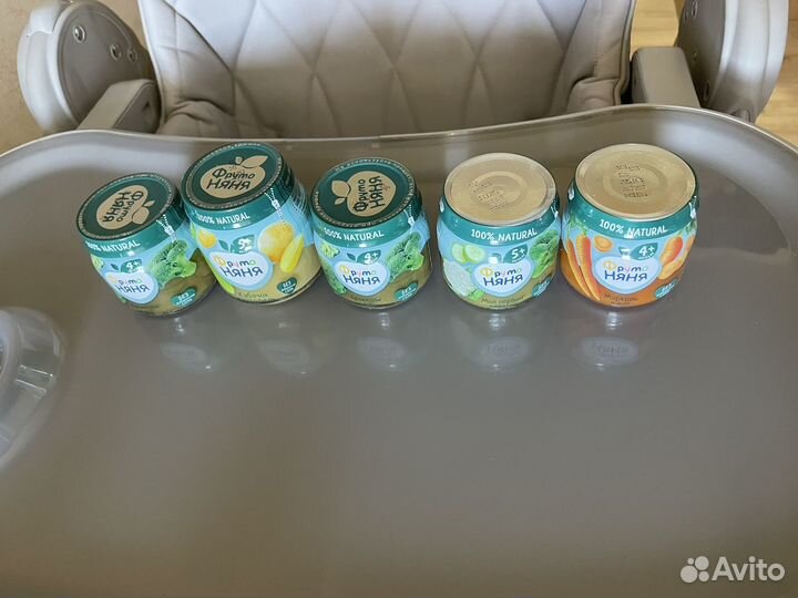 Детское питание пюре мясное