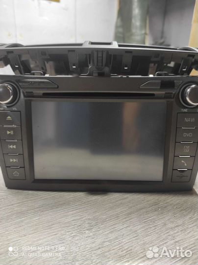 Штатная магнитола toyota corolla 150