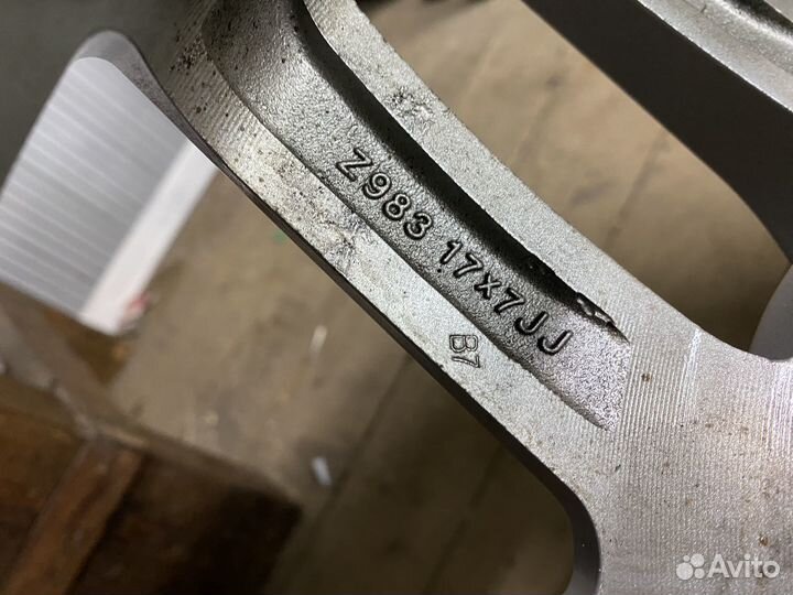 Колеса на volkswagen skoda audi r17 зима шипы