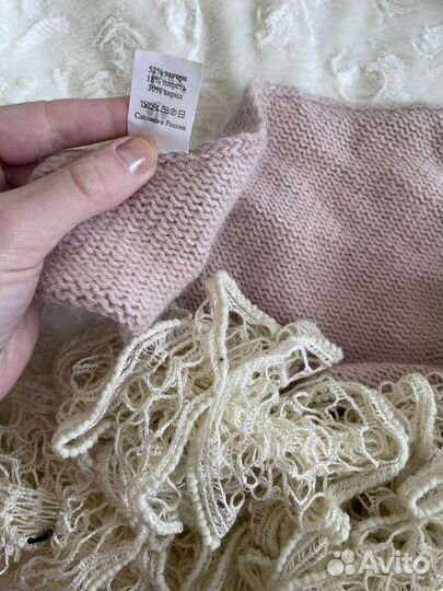 Шарф шапка хомут платок