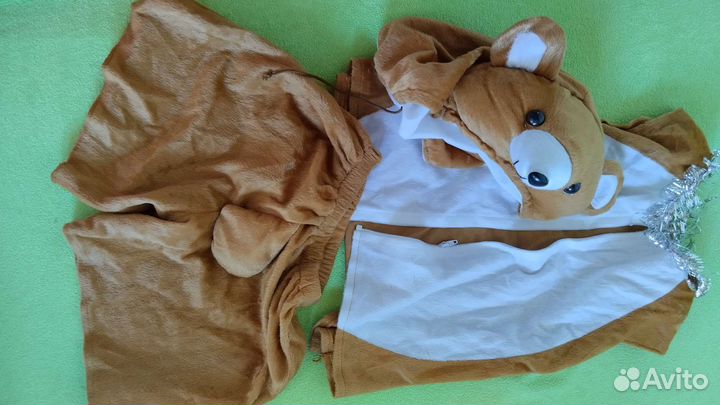 Новогодний костюм медведя (4-6лет)