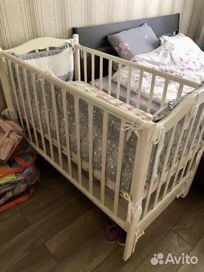 Детская кровать бу от 0 до 3 лет