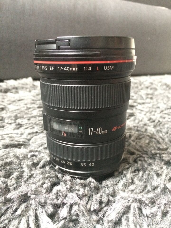 Canon ef 17 40mm f 4l usm