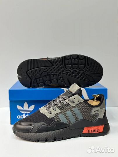 Кроссовки Adidas Nit Jogger чёрные