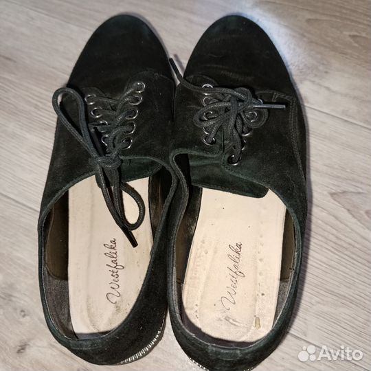 Туфли женские 36 размер. Полуботинки. Оксфорды
