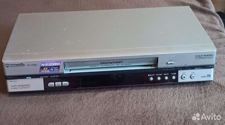 Видеомагнитофон panasonic hi fi стерео