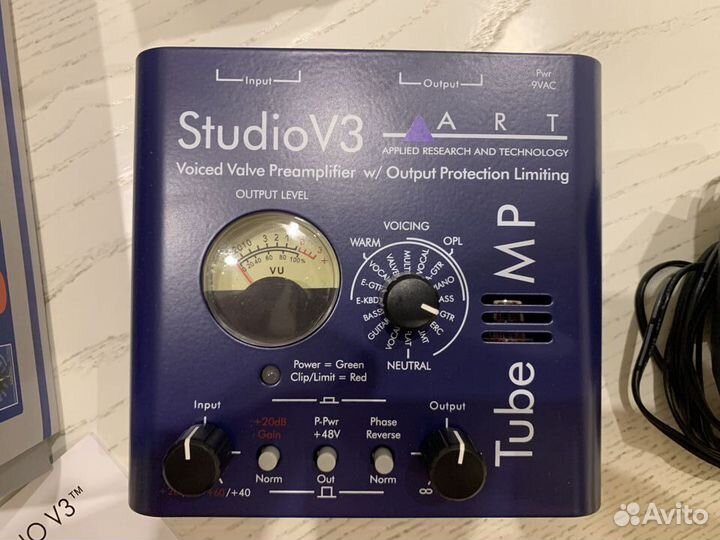Ламповый предусилитель ART tube MP Studio V3