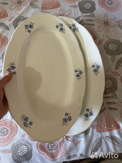 Блюда и тарелки советские