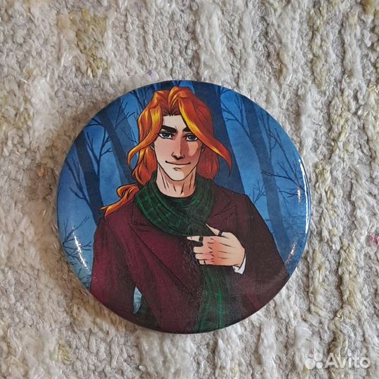 Мерч по шолоху брелок значок термокружка