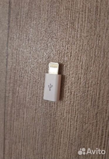 Переходник Micro USB Lightning