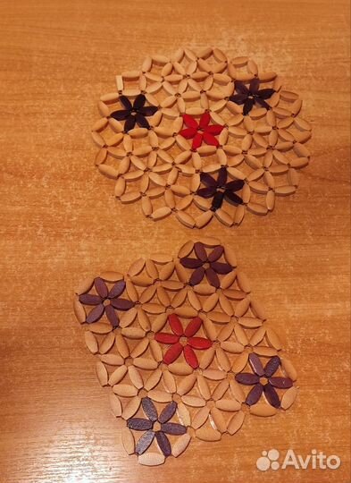 Подставка под горячее бамбук