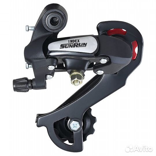 Задний переключатель RD-HG-18A, ED чёрный, sunrun