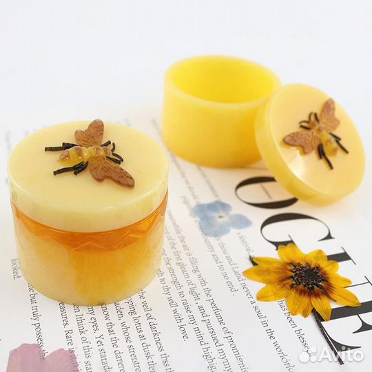 Силиконовая форма /молд /подсвечник шкатулка пчела