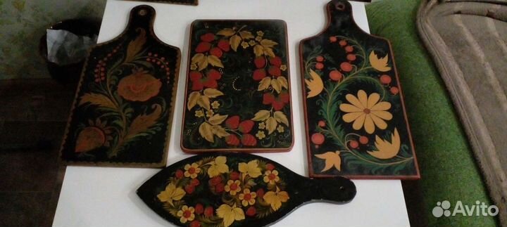 Посуда хохлома