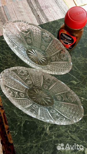 Хрустальные вазы, времён СССР