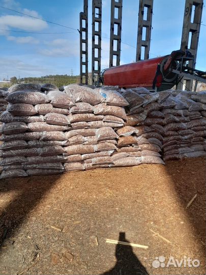 Кора лиственницы крупным оптом с доставкой