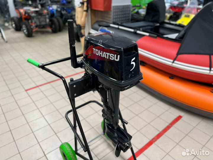 Лодочный мотор Tohatsu (Тохатсу) M5BDS Б/У