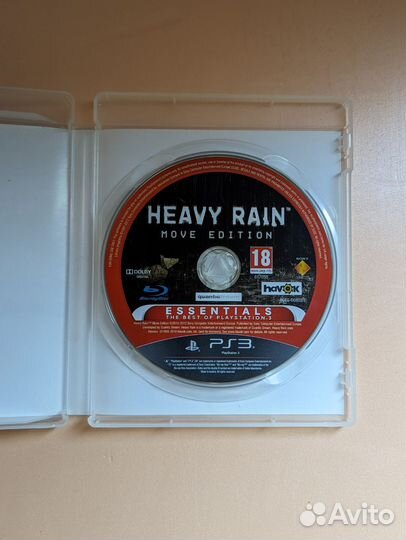 Игра для приставки PS3 heavy rain