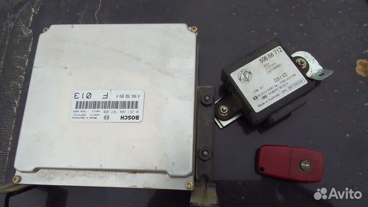 Комплект эбу Альфа Ромео 166 2.5