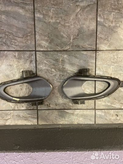 Окантофка птф левый и правый Kia ceed 2012-2018