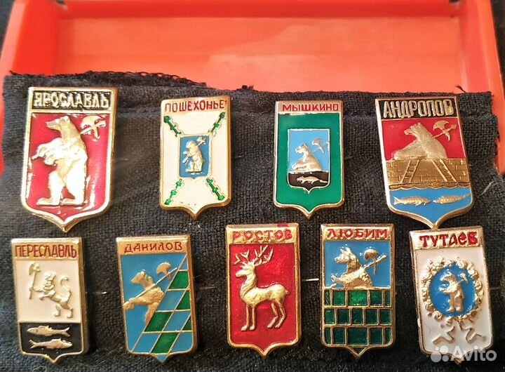 Набор значков 