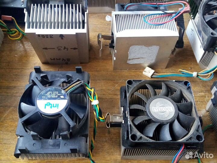 Охлаждение для фитоламп (радиатор с кулером)