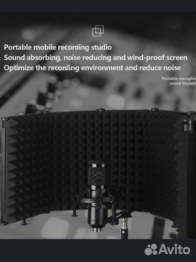 Акустический экран для микрофона