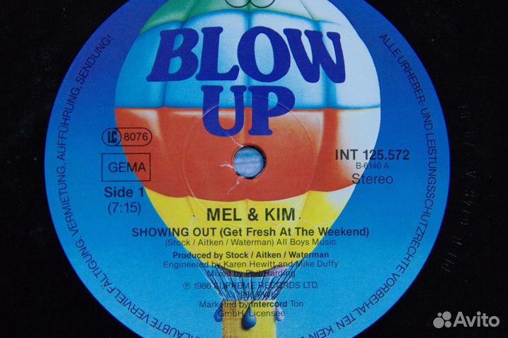 Mel Kim maxi singles фирменный винил