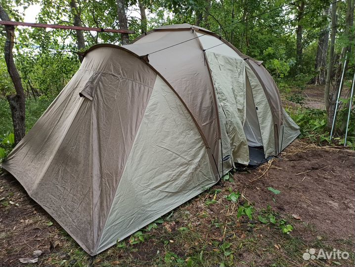 4х местная (2по2) палатка с тамбуром в полный рост