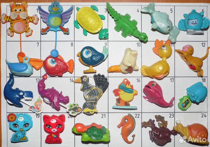 Киндеры из разных серий № 7