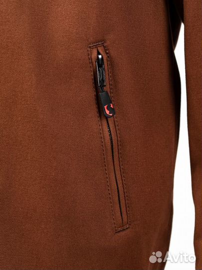 Моторубашка, мотокуртка Starks room biker, кирпичн