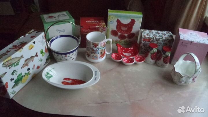 Посуда для сервировки стола фарфор новая