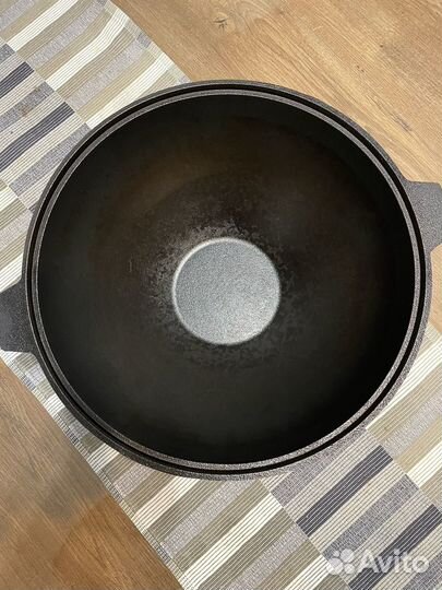 Казан чугунный 5 литров с крышкой