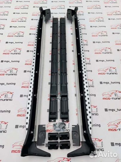 Пороги Mercedes GL X164 / Подножки Мерседес гл 164