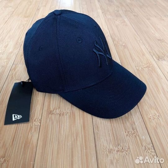 Кепка бейсболка New Era premium чёрная