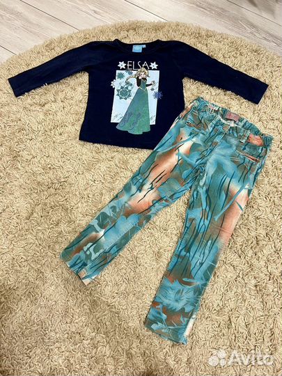 Пакет вещей на девочку 104р