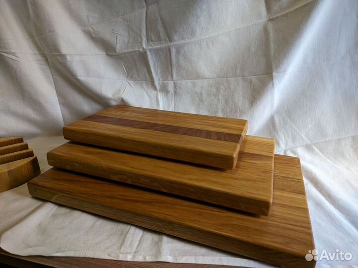 Доска разделочная набор из трёх штук