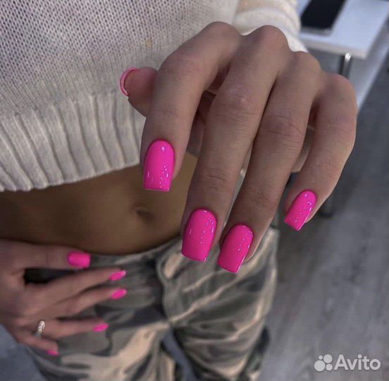 Маникюр, наращивание, педикюр с гель-лаком