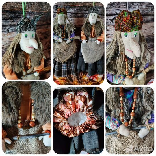 Авторская интерьерная кукла пакетница