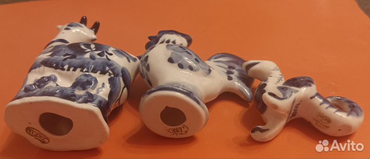 Гжель фигурки