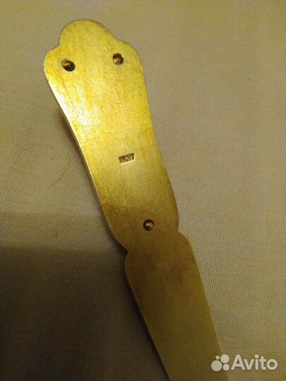 Лопатка кондитерская томпак, ложки мельхиоровые