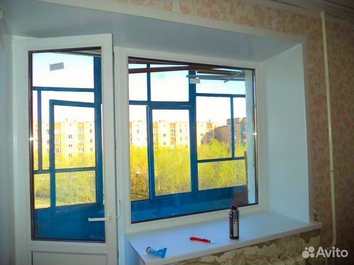 Окно балконный блок