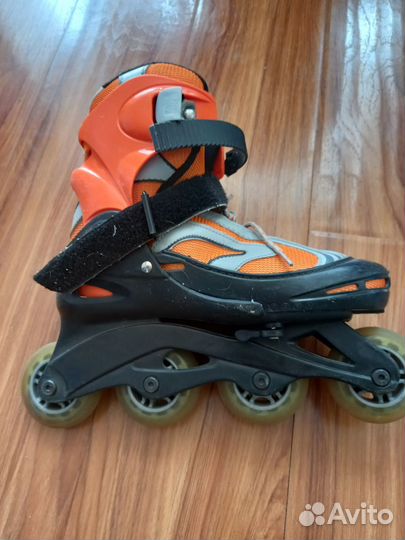 Роликовые коньки детские раздвижные 34-37 размер