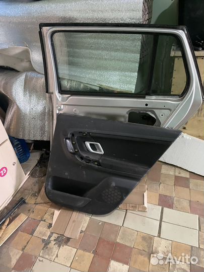Дверь задняя правая skoda fabia 2