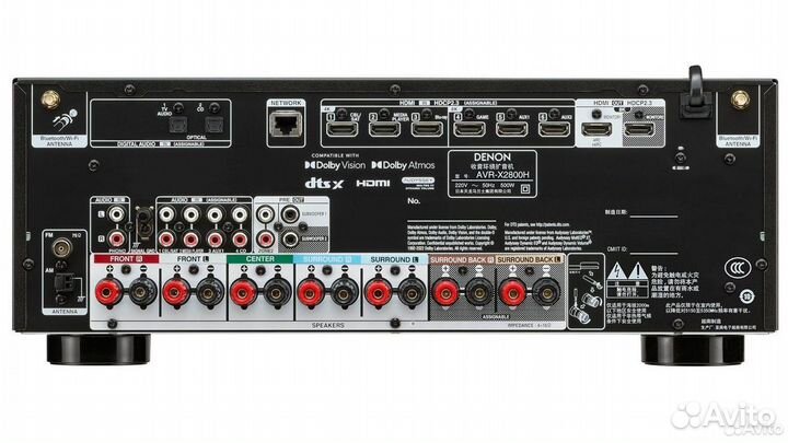 Новый AV-ресивер Denon AVR-X2800H 7.2 EU