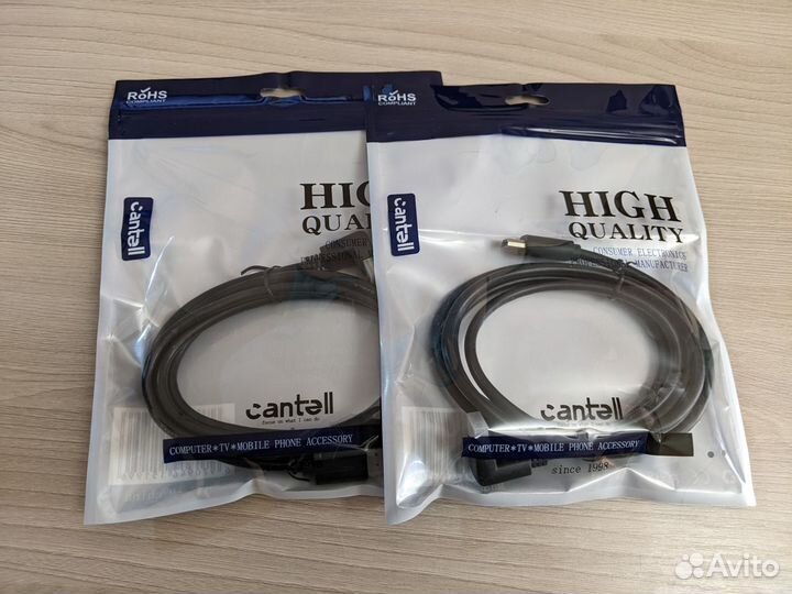 Г-образный кабель hdmi / 1.8m